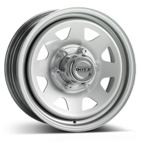 Llanta DOTZ Pharao 15 x 6 Silver 5/139,7  -  ET45  -  Buje 110 KIA, LADA Sportage / NIVA / NIVA 4x4 / LADA 4x4 / INJECTION JA /