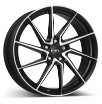 Llanta DOTZ Spa dark 17 X 7,50 Negro/ Pulido