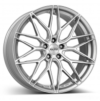 Llanta DOTZ Suzuka blaze 18 X 8,00 Plata Pulido