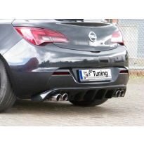 Difusor Trasero Einsatz En Abs Opel Astra J Gtc Año : 11/2012-  Para Todos Los Modelos Difusor Trasero En Abs,  Ingo Noak