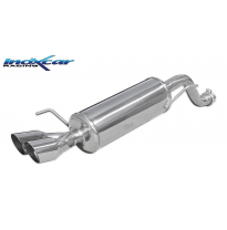 Escape trasero deportivo 2X80 RACING ALFA ROMEO MITO 1.4 TB (170CV) 2009-- Ø 55 Quadrifoglio Verde CON Homologacion Europea