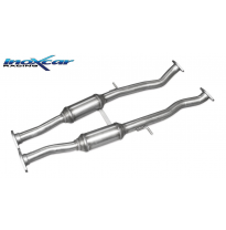 Tubo central con silenciador NISSAN 370 Z NISMO Coupè/Cabiro 3.7 V6 (344cv) 2014-- SIN homologacion Inoxcar