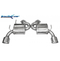 Escape trasero deportivo 1X114 RACING Salida Izq. + Dcha. NISSAN 370 Z NISMO Coupè/Cabiro 3.7 V6 (344cv) 2014-- PENDIENTE de