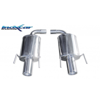 Escape trasero deportivo 1X102 Salida Izq. + Dcha. ALFA ROMEO 159 2.4 JTD (200CV) 2005-- CON Homologacion Europea Inoxcar