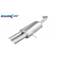 Escape trasero deportivo 2X80 RACING ALFA ROMEO 166 2.0 TS (150CV) 1998-- CON Homologacion Europea Inoxcar