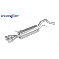 Escape trasero deportivo 2X80 RACING AUDI A1 (Type 8X) 1.4 TFSi SPORT (185CV) 2011-- Ø 55 CON Homologacion Europea Inoxcar