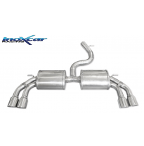 Escape trasero deportivo 2X80 RACING Salida Izq. + Dcha. AUDI A3 (Type 8V) S3 2.0 TFSI (300cv) 2013-- CON Homologacion Europ