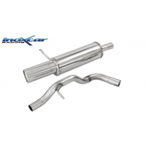 Escape trasero deportivo 1X102 AUDI TT (Type 8N) 1.8 TURBO 2WD (180CV) 1999-2005 Ø 52 SIN homologacion Inoxcar