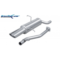 Escape trasero deportivo 1X120X80 BMW E36 318 Ti Compact (140CV) 1994-2001 CON Homologacion Europea Inoxcar