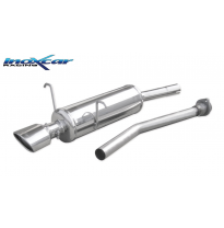 Escape trasero deportivo 1X120X80 BMW E36 320i 1992-- CON Homologacion Europea Inoxcar