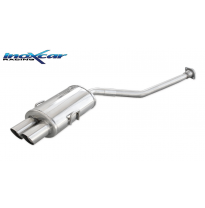Escape trasero deportivo 2X80 RACING BMW E36 320i 1992-- CON Homologacion Europea Inoxcar