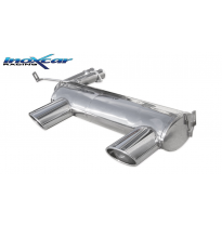 Escape trasero deportivo 1X150X105 OBLIQUO Salida Izq. + Dcha. BMW E46 3.2 M3 Coupè 6m (343CV) 2001-- SIN homologacion Inoxc