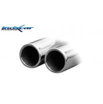 Escape trasero deportivo 2X80 AUDI A3 (Type 8L) 1.9 TDI (90CV-100CV) --2003 Ø 55 SIN homologacion Inoxcar