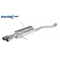 Escape trasero deportivo 2X60 RACING BMW Z3 Roadster 1.9 (140CV) 1995-1999 SIN homologacion Inoxcar