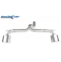 Escape trasero sin silenciador 1X150X105 OBLIQUO Salida Izq. + Dcha. MERCEDES CLASSE A (Type W176) 250 SPORT 2.0 TURBO (211cv) 2