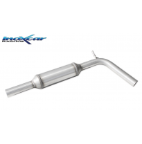 Tubo central con silenciador VOLKSWAGEN POLO (type 6C) 1.8 GTI (192cv) 2015-2018 diam. 55 CON Homologacion Europea Inoxcar