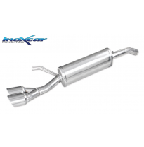 Escape trasero deportivo 2X80 RACING FIAT BRAVO / A (Type 182) 1.4 T-JET SPORT (150CV) 2007-- Ø 54 CON Homologacion Europea