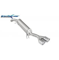 Escape trasero deportivo 2X80 X-RACE FIAT BRAVO / A (Type 182) 1.4 T-JET SPORT (150CV) 2007-- Ø 54 CON Homologacion Europea