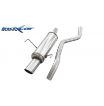 Escape trasero deportivo 1X90 RALLY FIAT PUNTO (Type 188) 1.8 16V HGT (131CV) 1999-2003 Ø 50 CON Homologacion Europea Inoxca