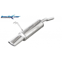 Escape trasero deportivo 1X120X80 FIAT PUNTO 2B (Type 188) 1.2 (60CV) 2003-- CON Homologacion Europea Inoxcar