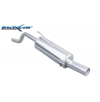 Escape trasero deportivo 1X80 FIAT GRANDE PUNTO (Type 199) 1.2 (65CV) 2006-- Ø 40 CON Homologacion Europea Inoxcar