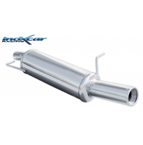 Escape trasero deportivo 1X80 FORD FIESTA 5° serie (02) 1.6 TDCi S (90CV) 2005-- Ø 50 CON Homologacion Europea Inoxcar