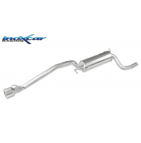 Escape trasero deportivo 1X102 FORD FOCUS 1° serie 1.8 TDCi (115CV) 1999-2004 Ø 55 CON Homologacion Europea Inoxcar
