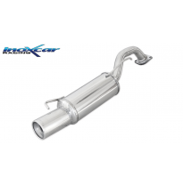 Escape trasero deportivo 1X102 HYUNDAI COUPÉ TIBURON  1.8 16V  --2004 SIN homologacion Inoxcar