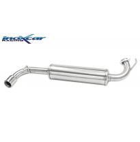 Escape trasero deportivo 1X80 LANCIA DELTA (Type 831) 2.0 TURBO INTEGRALE 8V / 16V 1989-1991 CON Homologacion Europea Inoxca