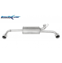 Silenciador trasero deportivo  duplex 1X102 LANCIA DELTA (Type 831) 2.0 TURBO INTEGRALE 8V / 16V 1989-1991 CON Homologacion Euro