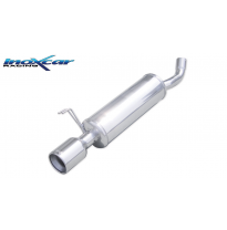 Escape trasero deportivo 1X102 LANCIA DELTA (Type 836) 1.6 (103CV) 1993-1996 CON Homologacion Europea Inoxcar