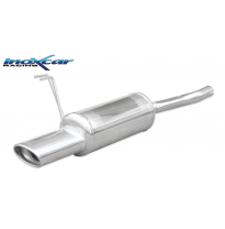 Escape trasero deportivo 1X120X80 LANCIA Y 1.4 (80CV) 1995-1999 CON Homologacion Europea Inoxcar