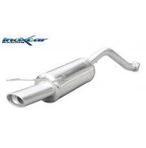 Escape trasero deportivo 1X120X80 MG ZR 115 TD (113CV) 2003-2005 CON Homologacion Europea Inoxcar