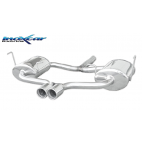 Escape trasero deportivo CEN 2X80 MINI COOPER 1.6 S (170CV) 2001-2006 Ø 57 (Type R53) CON Homologacion Europea Inoxcar