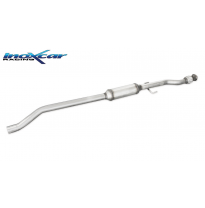 Tubo central con silenciador (Con Flexible) diam. 63 MINI COOPER 1.6 S (184cv) 2011 diam. 55 (Type R56) SIN homologacion Inoxcar