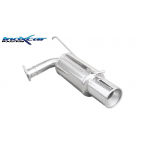 Escape trasero deportivo 1X120 MEGA MITSUBISHI LANCER EVO IX 2.0 16V (280CV) 2006-2008 Ø 63 CON Homologacion Europea Inoxcar