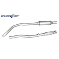 Tubo central con silenciador (Con Flexible) OPEL ADAM 1.4 S TURBO (150cv) 2015-- diam. 54 CON Homologacion Europea Inoxcar