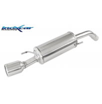 Escape trasero deportivo 1X102 OPEL ADAM 1.4 S TURBO (150cv) 2015-- diam. 54 CON Homologacion Europea Inoxcar