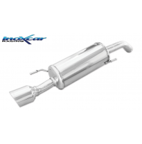 Escape trasero deportivo 1X102 RACING OPEL ADAM 1.4 S TURBO (150cv) 2015-- diam. 54 CON Homologacion Europea Inoxcar