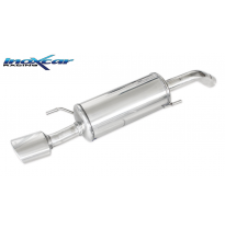 Escape trasero deportivo 1X120X80 OPEL ADAM 1.4 S TURBO (150cv) 2015-- diam. 54 CON Homologacion Europea Inoxcar