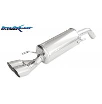 Escape trasero deportivo 2X80 RACING   OPEL ADAM 1.4 S TURBO (150cv) 2015-- diam. 54 CON Homologacion Europea Inoxcar