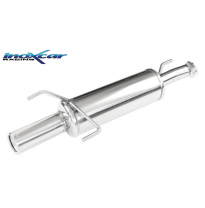 Escape trasero deportivo 1X80 OPEL ASTRA G 1.6 (75CV) 1998-2004 CON Homologacion Europea Inoxcar