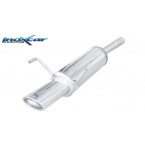 Escape trasero deportivo 1X120X80 OPEL ASTRA H (Type GTC) 1.7 CDTi (101CV) 2005-- CON Homologacion Europea Inoxcar