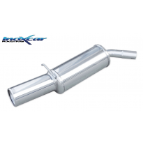 Escape trasero deportivo 1X102 OPEL CORSA A 1.6 16V GSI (100CV) --1993 Ø 45 CON Homologacion Europea Inoxcar