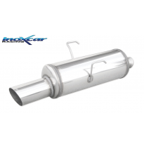 Escape trasero deportivo 1X90 RALLY PEUGEOT 106 2° serie 1.1 (60CV) 1996-2000 CON Homologacion Europea Inoxcar