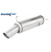 Escape trasero deportivo 1X90 RALLY PEUGEOT 206 1.6 (88CV) --2000 CON Homologacion Europea Inoxcar