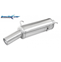 Escape trasero deportivo 1X80 PEUGEOT 206 1.6 (88CV) --2000 CON Homologacion Europea Inoxcar
