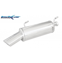Escape trasero deportivo 1X120X80 PEUGEOT 206 1.6 16V XS (110CV) 2001-2006 CON Homologacion Europea Inoxcar