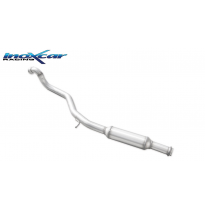 Tubo central con silenciador PEUGEOT 206 RC 2.0 16V (177CV) --2006 diam. 63 SIN homologacion Inoxcar
