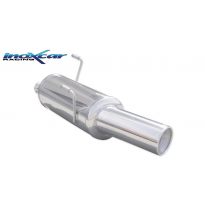 Escape trasero deportivo 1X102 PEUGEOT 206 CC CC 1.6 16V (109CV) 2001-- CON Homologacion Europea Inoxcar